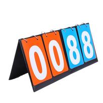 Scoreboard - Leather Score Keeper, Digital Flip Scoreboard, Multi-sport Game Scoreboard oranžinė