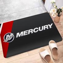 M-Mercury Racing Room Mats Retro Multiple Choice Living Room Kitchen Rug Non-Slip Welcome Rug 40cm x 60cm