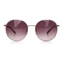 Escada Sunglasses SESB48G 0A39 59mm Large Size Round Fashion Women's Metal Sunglasses SESB48G 0A39 59mm