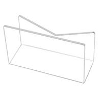 Modern Acrylic Mail Storage Solution Modern Acrylic Mail Sorter Rack Letter Organizers for Countertop Desk Accessory 1