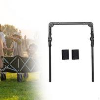 Wagon Handle Push Pull Bar Easy to Install, Outdoor Camping Attachment, Universal Cart