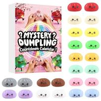 Slow Resilience Mystery Dumpling Advent Calendar Soft 24-Day Countdown Calendar  for Kids&Adults 06