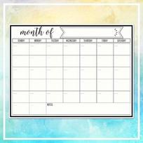 1pc Magnetic Dry Erase Fridge Calendar,Monthly Kitchen Planner with  Month of  Design,Whiteboard,for Easy Weekly on Refrigerator