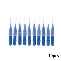 100Pcs Silicone Interdental Brushes Dental Toothpicks Teeth Between Cleaning Brush Oral Care Tools