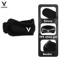 Adjustable Wide Patella Knee Strap with Thickened Pad Patella Stabilizer Knee Brace Support for Soccer Basketball Running juoda
