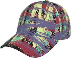 Neono Pop Art Komiksų Spaudinio Kepurė Juokingos Grafiti Kepurės Spalvingos Grafiti Beisbolo Reguliuojama Snapback Trucker Kepurė Moterims Vyrams One Size