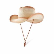 Retro Gradual Change Western Cowboy Hats Women's Men's Summer Travel Big Brim Sunscreen Straw Hat Outdoor Mountaineering Sun Hat 56-58cm