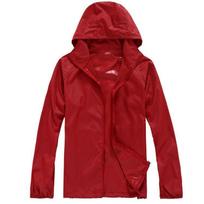 Outdoor Sport Windbreaker Thin Coat Unisex Waterproof Quick Dry Basic Jacket Sun Protection Ultra-light Hooded Jackets Women 3XL