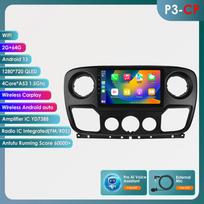 Ossuret Carplay 4G Android Car Multimedia Player for Nissan NV400 2010 -2019 for Opel Movano for Renault Master III 2011 GPS Video intelligent Screen P3CP 4Core 2G 64G AI