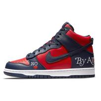 Supreme x Nike Dunk High SB By Any Means - Red Navy Men Sneakers DN3741-600 41