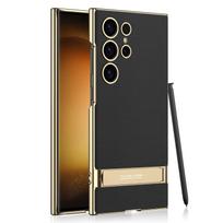 Samsung S23 Mobiliojo Telefono Dėklas Triumph Laikiklis S24 Ultra Kūrybiškas Apsauginis Dėklas Galvanizuotas Korpusas SM-S24Ultra