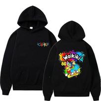 Meilė Grafiti Lc Waikiki Beždžionės Hoody Juokinga Animacinio Filmuko Beždžionės Spaudinio Megztinis Vyriškas Mada Populiari Gatvės Apranga Vyriškas Laisvalaikio Hoody S
