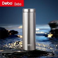 Debo DEP-943 Pure Titanium Insulated Bottle 430ml natūrali