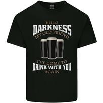 26 Sveiki, Tamsyba, Mano Senas Drauge Juokingi Guinness Vyriški Medvilniniai Marškinėliai Viršus Unisex Marškinėliai L