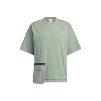 adidas Pocket Zipper Retro Sports Dopamine T-Shirt Men’s Silver Gray Green HY7246 M sidabras/pilka spalva