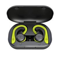 20 valandų grojimo laikas Atsparūs vandeniui Bluetooth ausinės Dvigubo dėvėjimo stilius Sportinės belaidės ausinės TWS IPX7 ausinukai Stereo žalia