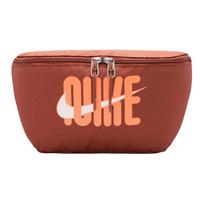 Nike Heritage Adjustable Strap Fabric Waist Bag Unisex bags Gray Peach Orange II1539-209 Gray Peach Red & Misty Orange
