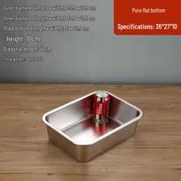 304 Stainless Steel Deep Rectangular Buffet Pan