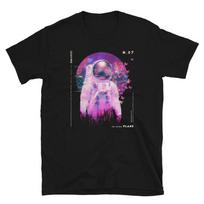 Multiverse Astronaut Retro Future Colorful T-Shirt S