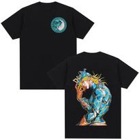 Anime JoJo Bizarre Adventure STEEL BALL RUN Diego Brando Tshirts 2026 Summer Unisex Women Cotton Oversized Y2K Fashion Tshirt S
