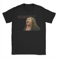 Abby Lee Miller Dance Moms  T Shirt Men Pure Cotton Vintage T-Shirt O Neck  Tees Short Sleeve Tops Summer S įvairiaspalvis