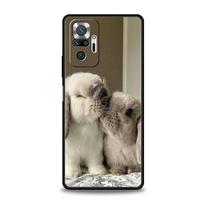 Phone Case For Xiaomi Redmi Note 14 13 12 5G 9S 9 10 11 Pro Plus 4G 9T 14C 13C 12C 10C 9C 9A Soft Cover Cute White Baby Rabbits For Redmi Note 9S
