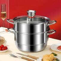 Si Steel Dingdang Timer Steamer Pot