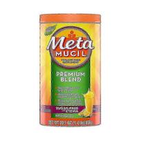 Metamucil Psyllium Stevia Fiber Supplement Powder, Orange, 23.1 Oz