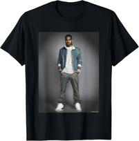 Rap Artist Kanye West by Michael Grecco T-Shirt S įvairiaspalvis