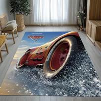 Cartoon Cars Lightning McQueen Living Room Non-Slip Area Rug Soft Carpet for Bedroom Kids Playroom Sofa,Home Decor Doormat Gift 40x60cm