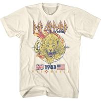 Def Leppard Pyromania Leopard T-Shirt S įvairiaspalvis