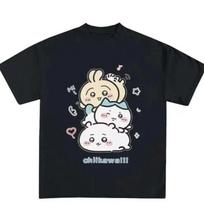 Chiikawa Usagi Unisex Short Sleeve Tee S-5XL S įvairiaspalvis