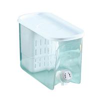 5800ML PP Material Water Pitcher with Fruit Infuser Large Capacity Iced Beverage Dispenser Fruit Teapot Drink Dispenser  White balta