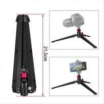 Universal Mini Tripod Stand Bracket Desktop Folding Stand with 3/8 Inch Screw for Phones DSLR Camera