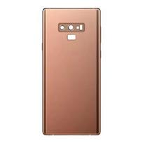 For Samsung Galaxy Note 9 Back Battery Glass Cover N960 Rear Door Housing Replacement auksinė