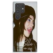 Coque téléphone - MANIACASE - Samsung Galaxy S23 Ultra - Silicone TPU - Noir - Billie Eilish Official juoda