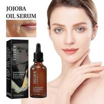 Anti-Wrinkle & Brightening Facial Serum with Jojoba Oil & Vitamin C  Deep Hydration, Skin Firming, Redness Reduction, Suitable for All Skin Types