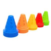 Outdoor Roller Skating Skateboard Windproof Sarking Cones Training Marker Skating Cone Pile Cups A