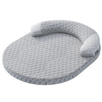 Anti-slip Pet Cooling Mat Removable Cooling Sleeping Pad Summer Dog Sleeping Mat  Crate Mat 17.72x13.78 in pilka