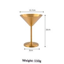 Nerūdijančio plieno martini taurės Kokteilių taurė Ledų desertinė taurė Gėrimo šampano metalinė vyno taurė Restorano baro reikmenys gray