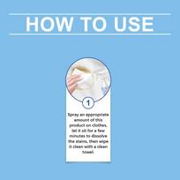 Laundry Stain Remover Spray And Odor Eliminator Enzyme Powered, Removes Coffee, Grease, Makeup, Ink, Wine, And All Odors 1pcs