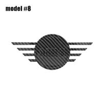 ABS Automobilio Priekinio Variklio Dangčio Emblema Galinės Bagažinės Ženkliukas Lipdukas Mini Cooper JCW Works R56 R50 F54 F55 F56 F57 F60 R52 R53 R55 Priedai 11.6cmX5.3cm gray