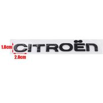 1 vnt. 3D Citroen ABS automobilio galinės raidės logotipas Galinio buferio galinės durys bagažinės lipdukas automobilio galinis emblemos lipdukas stiliaus priedai Citroen YW sticker