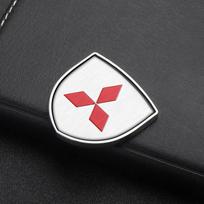 Car Accessories Metal Emblem Auto Body Fender Trunk Sticker For Mitsubishi Space Star Lancer 9 Outlander Xl Eclipse Cross Asx