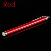 Hot Mesh Tip Capacitive pen Stylus Touch Screen Metal For Smart CellPhone Tablet PC raudona