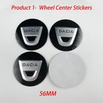 Automobilio ratlankio centrinės apdailos lipdukai, dangteliai, padangų ir ratlankių apdangalai, ratlankio dalys Įskaitant Dacia Duster Logan MCV Sandero Dokker