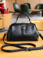 Fashionable Women's Handbag New European and American Retro High-end Feeling Single Shoulder Diagonal Cross Casual Clip Women's Bag juoda