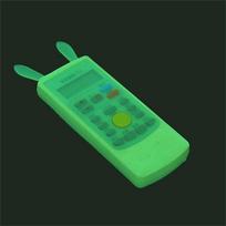 Silicone Transparent Rabbit Ear TV Remote Control Case Air Condition Cover Remote Control Cover Remotes Control Protector