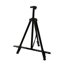 Folding Easel Tripod Stand Practical Tripod Stand Aluminum Alloy Triangle Telescopic for Canvases Event Photo Art Drawing Easels juoda