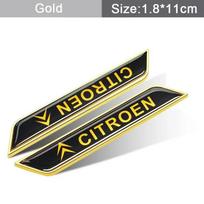 Car Trunk Fender Anti-scratch Stickers Decal for Citroen C1 C2 C3 C5 C4 Cactus Aircross Picasso Berlingo VTS C4L DS4 Xsara DS3 auksas